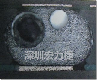 BGA切片分析，氣泡與冷焊