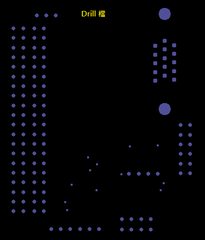 產(chǎn)生Drill File及 Map File 的Gerber 檔案，此會(huì)產(chǎn)生描述此PCB所用到的鉆孔的孔徑尺寸及鉆孔的座標(biāo)資訊。