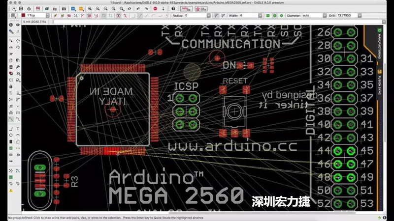 CadSoft EAGLE是一款專業(yè)的印刷電路板(PCB)設(shè)計軟件，低成本、便于使用、功能強大。